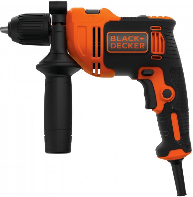 Дриль мережева ударна BLACK&DECKER BEH550K